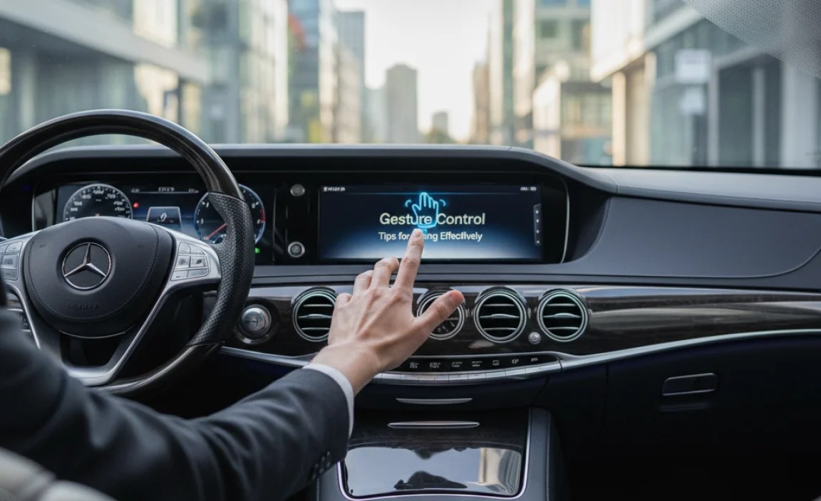 Tips for Using the Gesture Control System Effectively