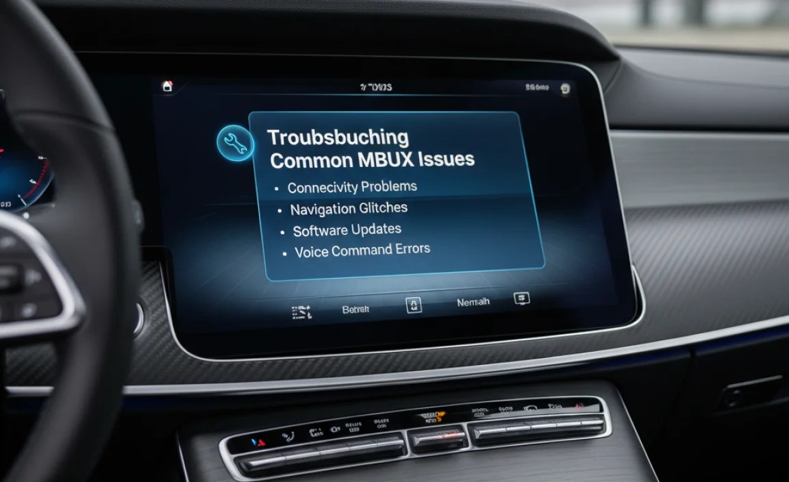 Troubleshooting Common MBUX Issues
