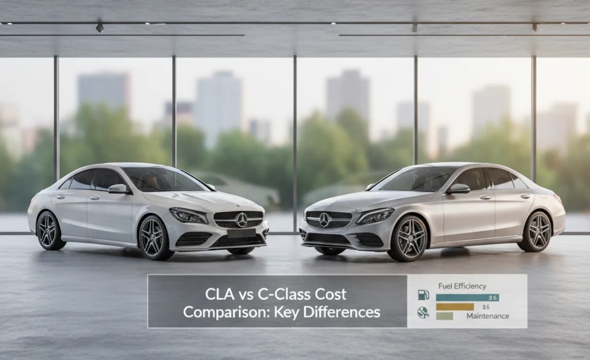 CLA vs C-Class Cost Comparison: Key Differences