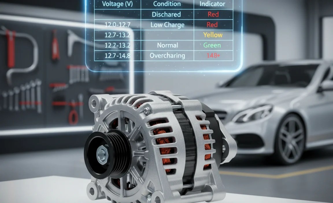 Table: Interpreting Alternator Voltage Readings