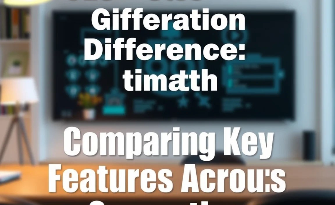 Comparing Key Features Across Generations