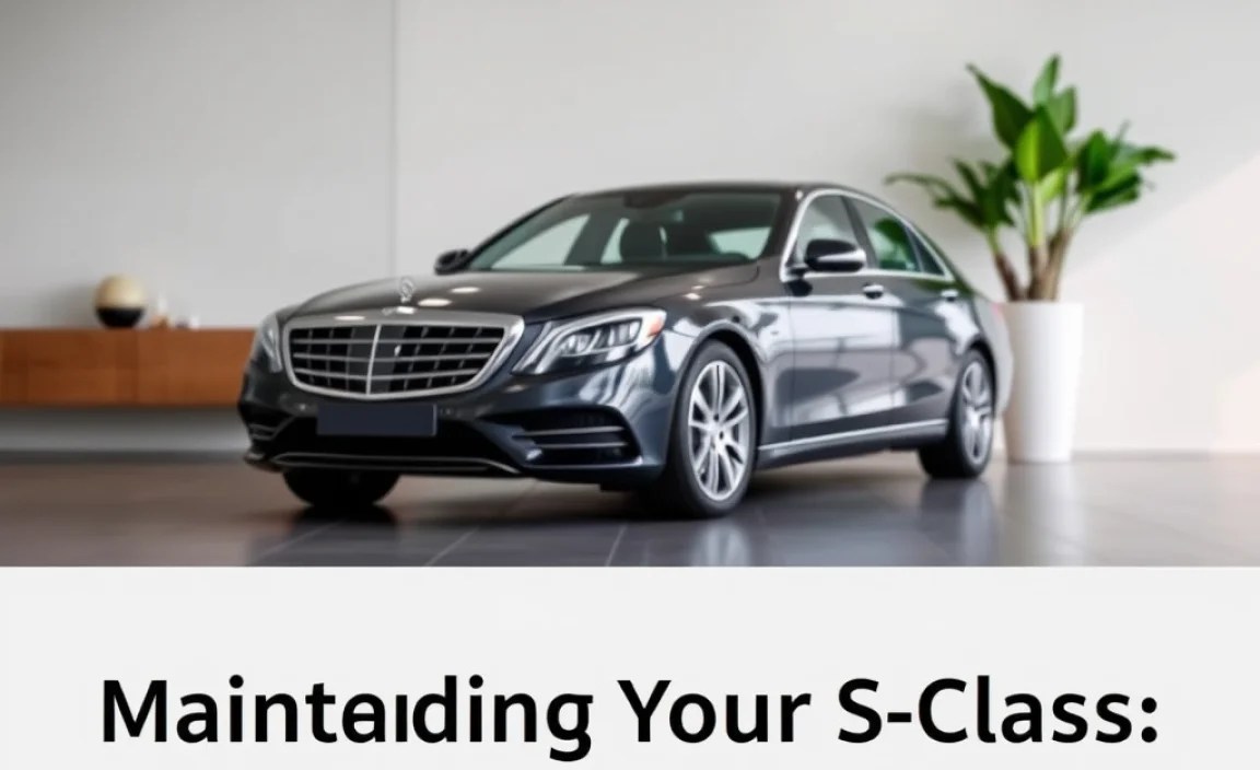 Maintaining Your S-Class Technology