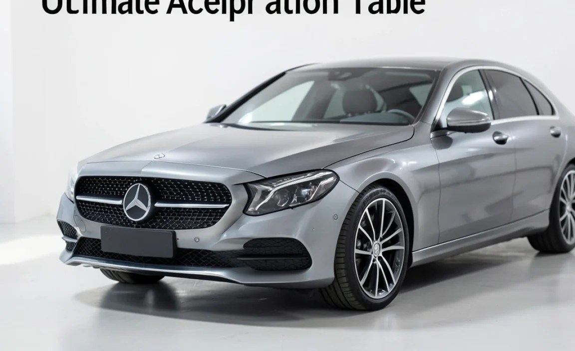 Performance Data Comparison Table