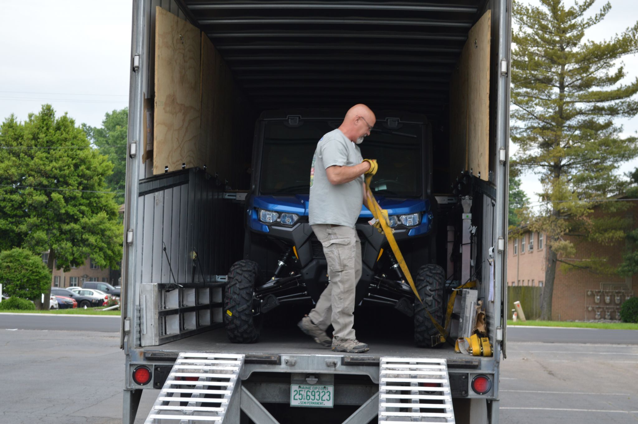 Mercer's Custom Trailer Project for BRP Mercer Transportation