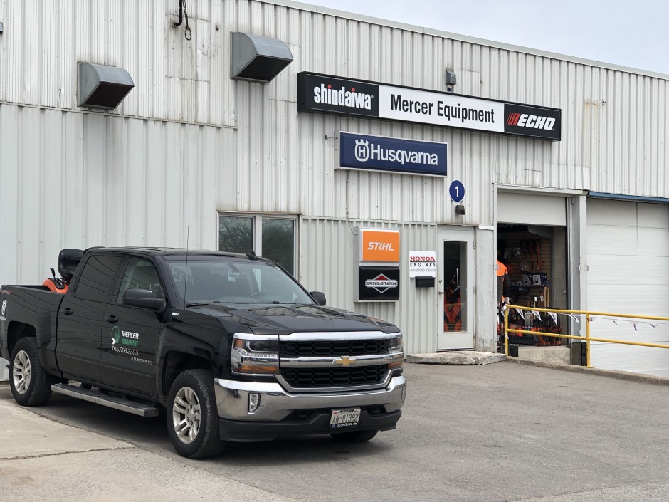 Barrie Yard Equipment Store Mercer Equipment
