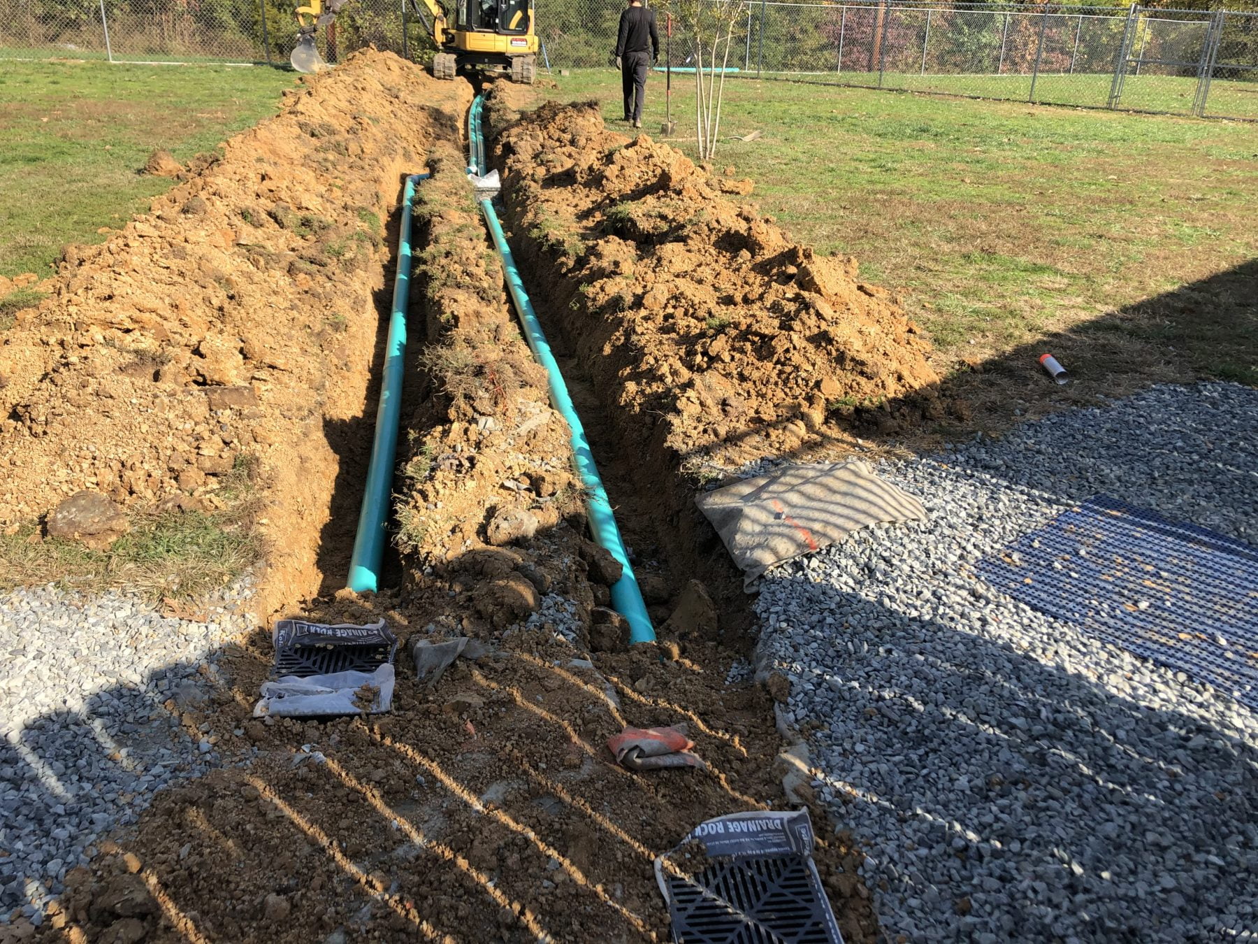Site Work & Excavating in Fredericksburg, VA J.P. Mercer, Inc.