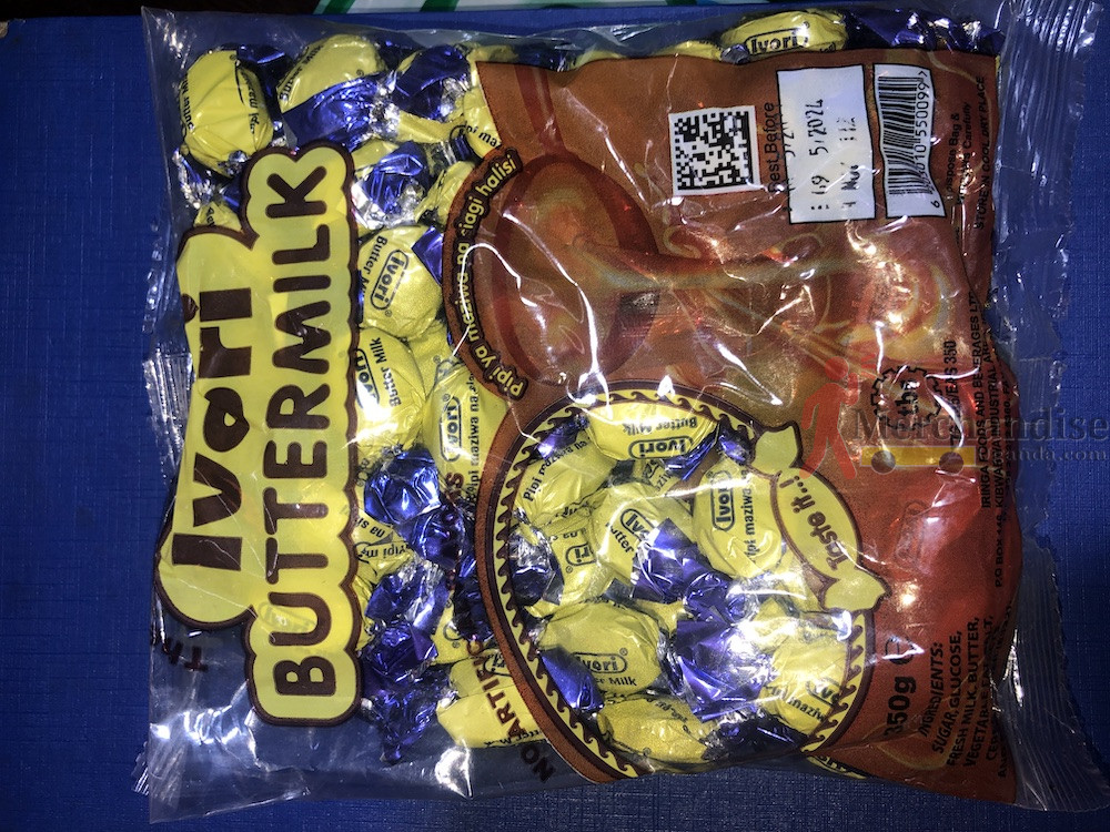 Ivori butter milk sweet candy single pack 350g Merchandise Uganda