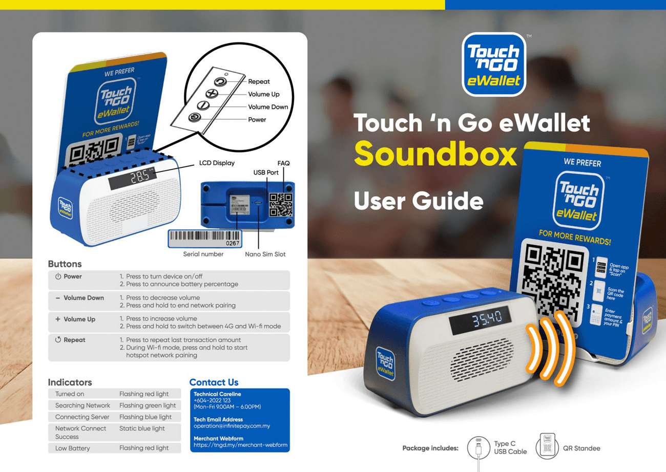 What is Touch ‘n Go eWallet Soundbox & how can I activate my Soundbox