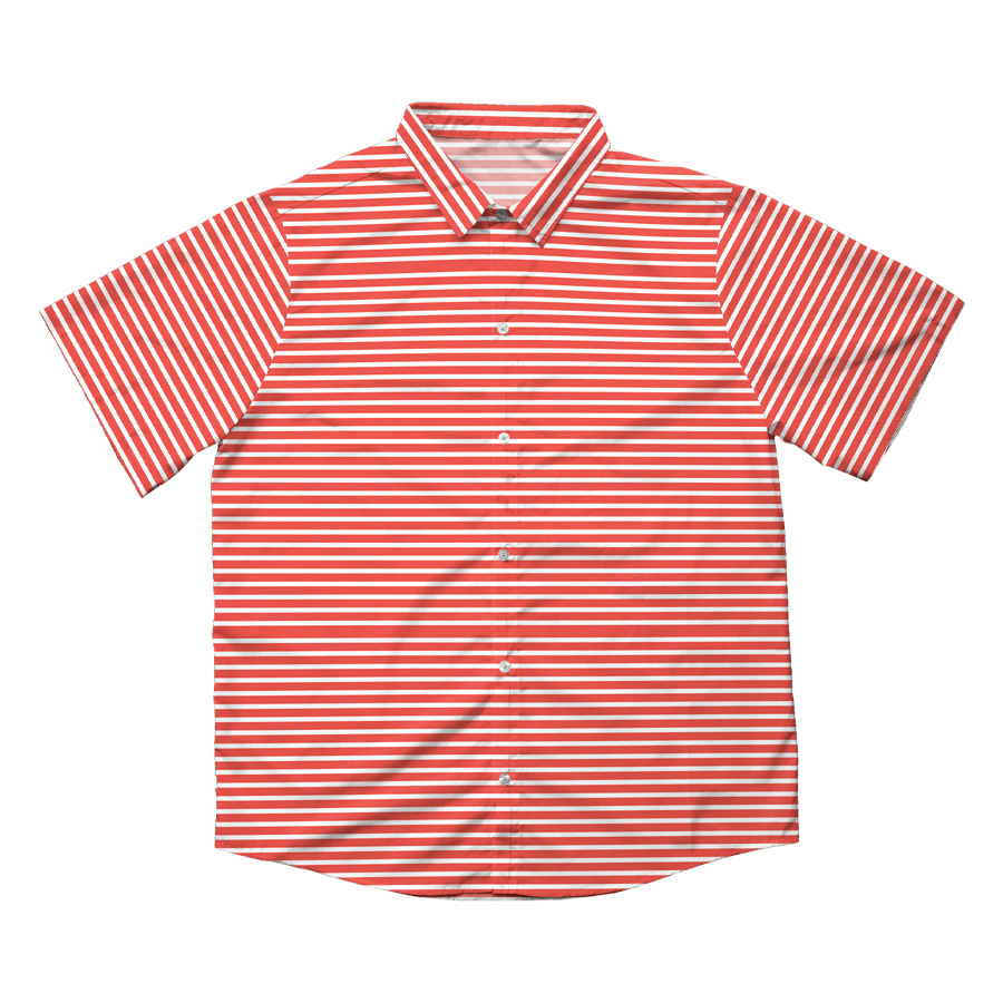 Allover Print Button Down Shirt Print On Demand Merchize