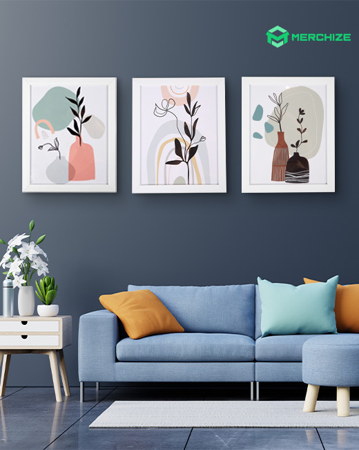 Framed Wall Art Heart of the house by mary ann june