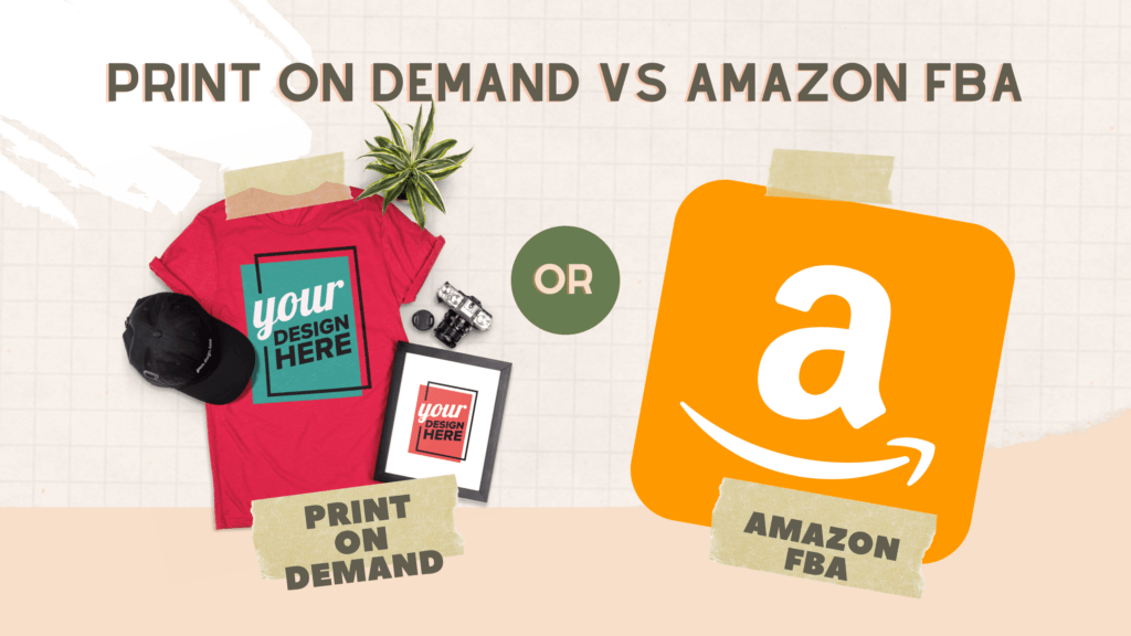 Print on demand vs Amazon FBA Merchize