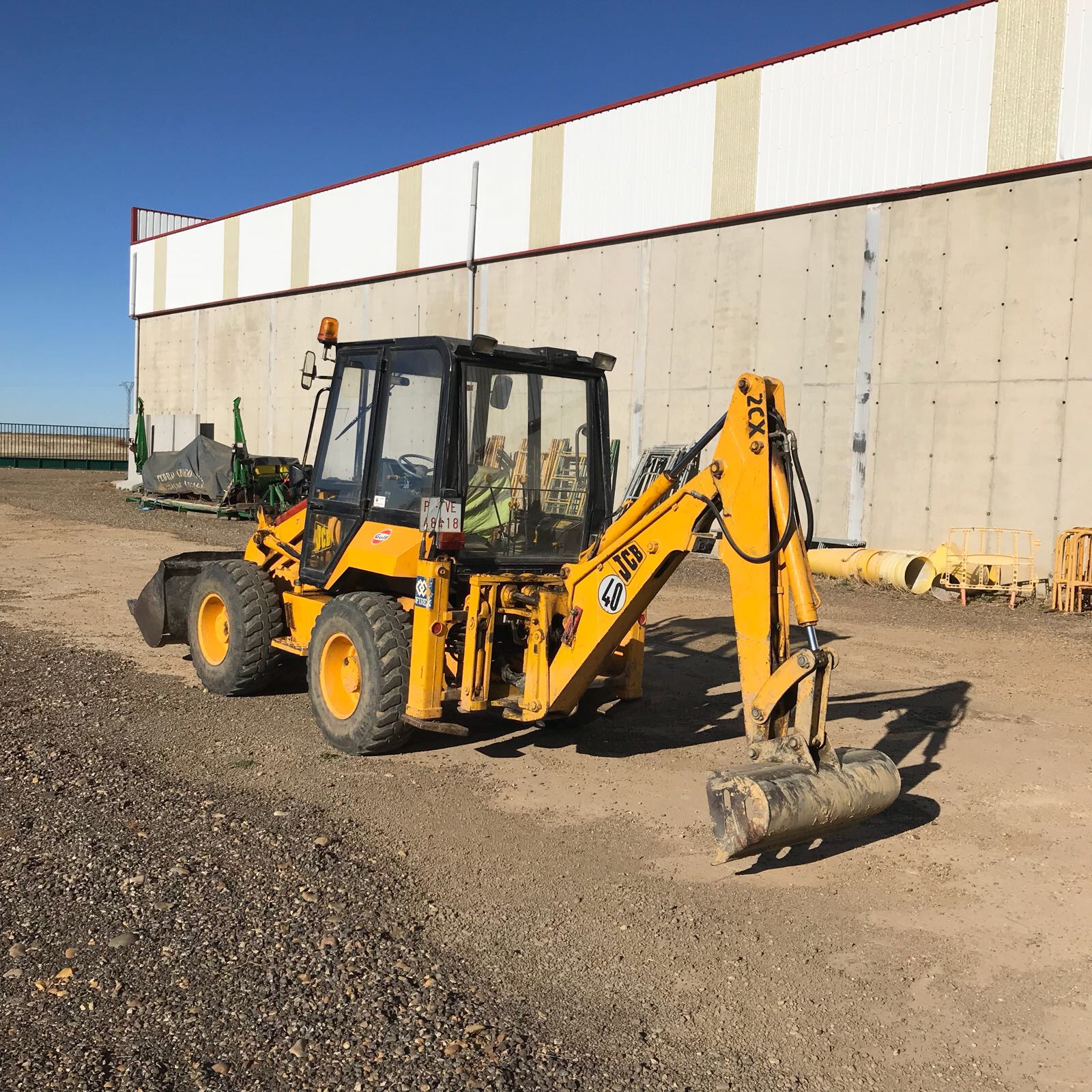 JCB 2CX Mercofran II Compraventa de maquinaria Agrícola