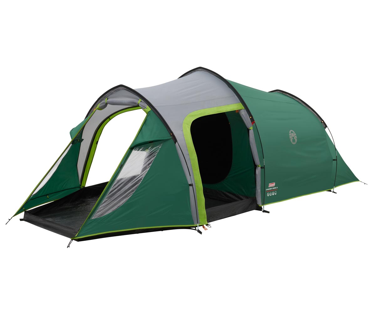 Coleman CHIMNEY ROCK 3 Plus Blackout Bedroom Tunnelzelt für 3 Personen