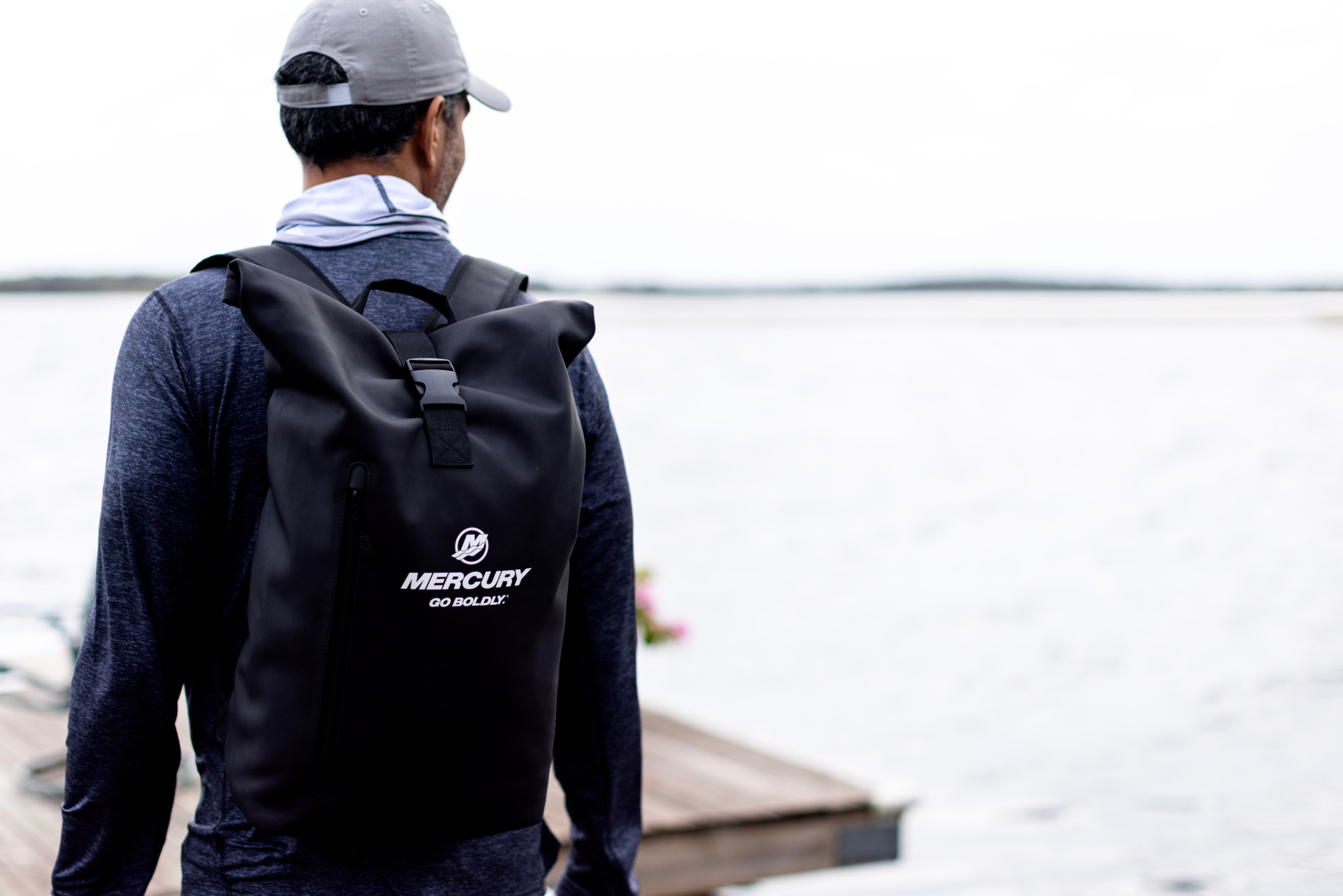 Waterproof Backpack Black Mercury Dockstore