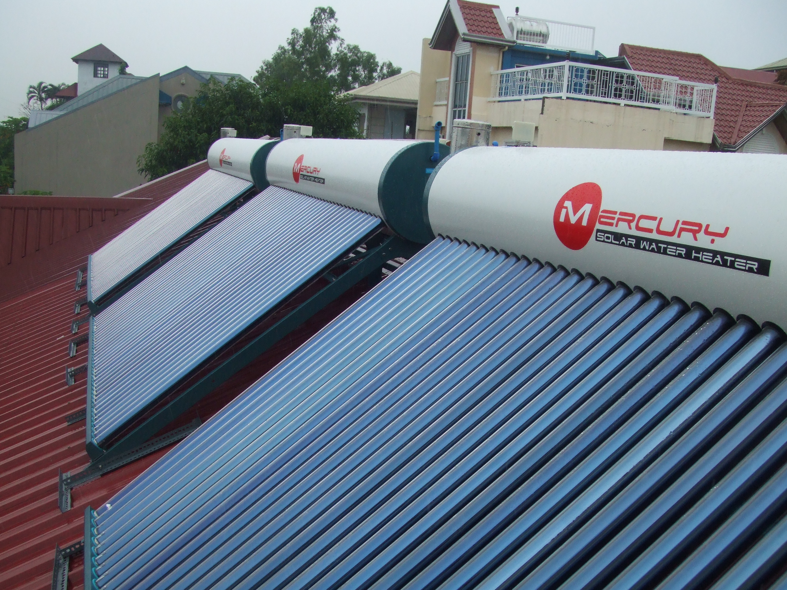 Mercury Solar Water Heater