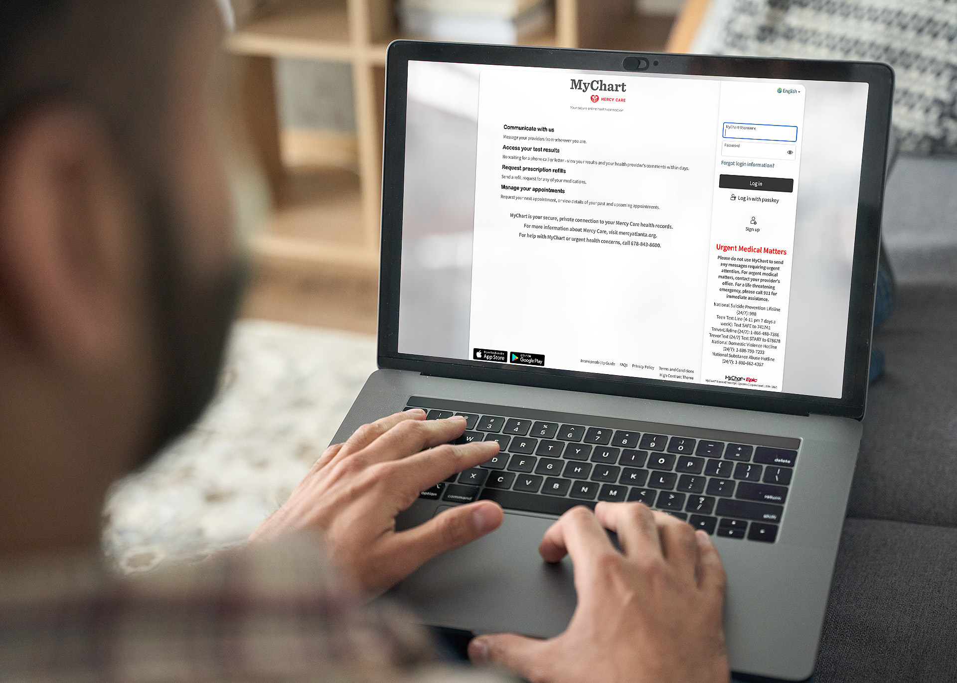 MyChart Mercy Care Atlanta