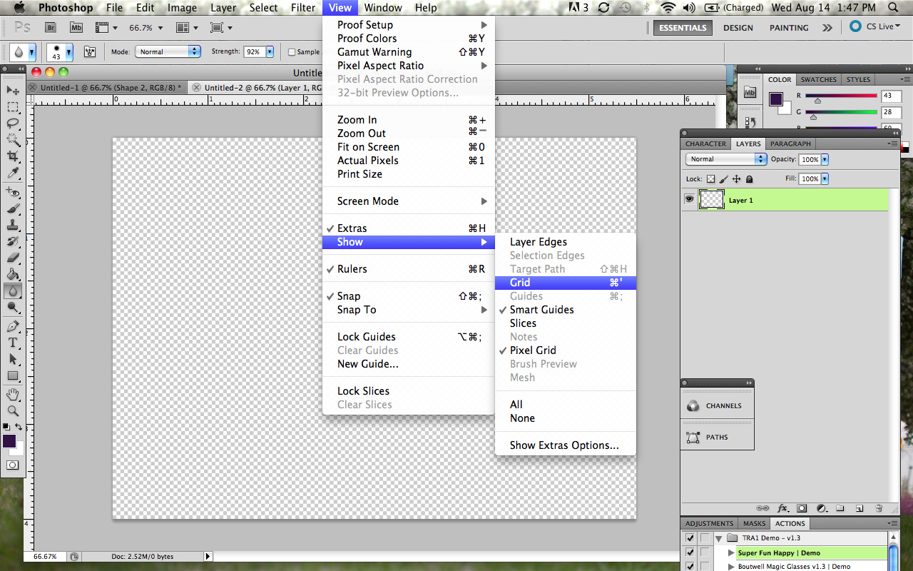 How To Create a Chevron Pattern in Meredith Rines