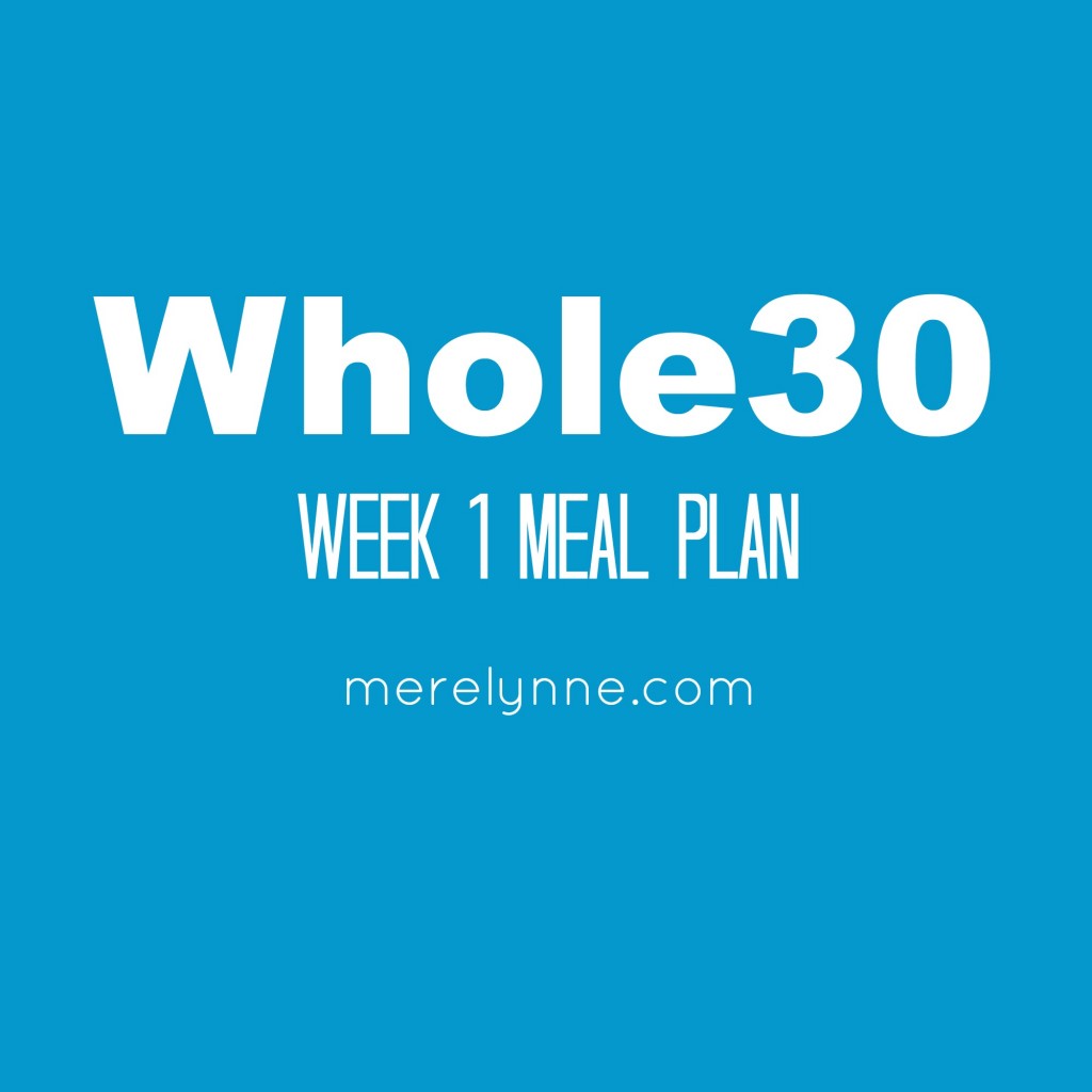 I'm doing Whole30 Meredith Rines