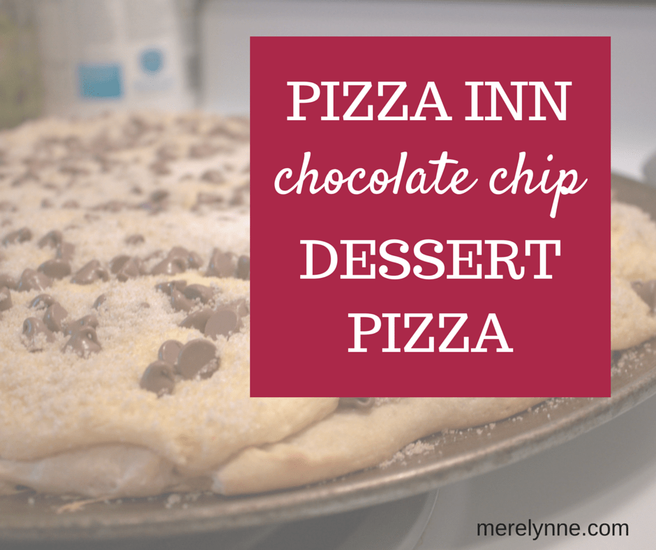 Pizza Inn Chocolate Chip Pizza Recipe Meredith Rines