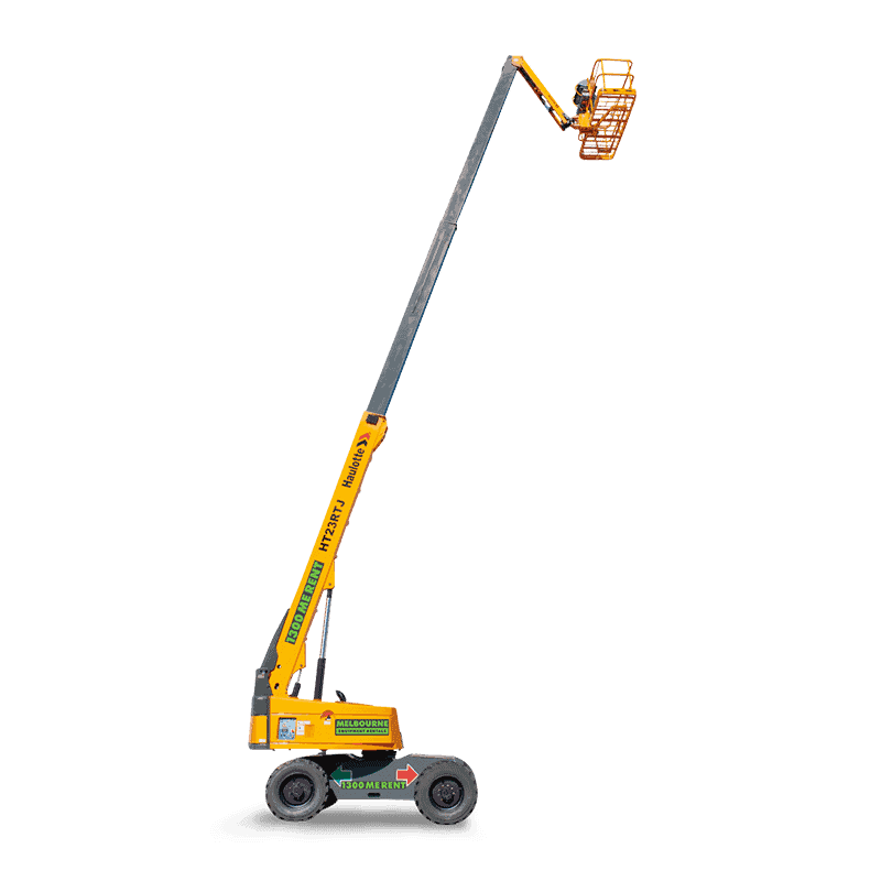 Haulotte HT23RTJ PRO 67′ Boom Lift For Hire Melbourne Equipment Rentals