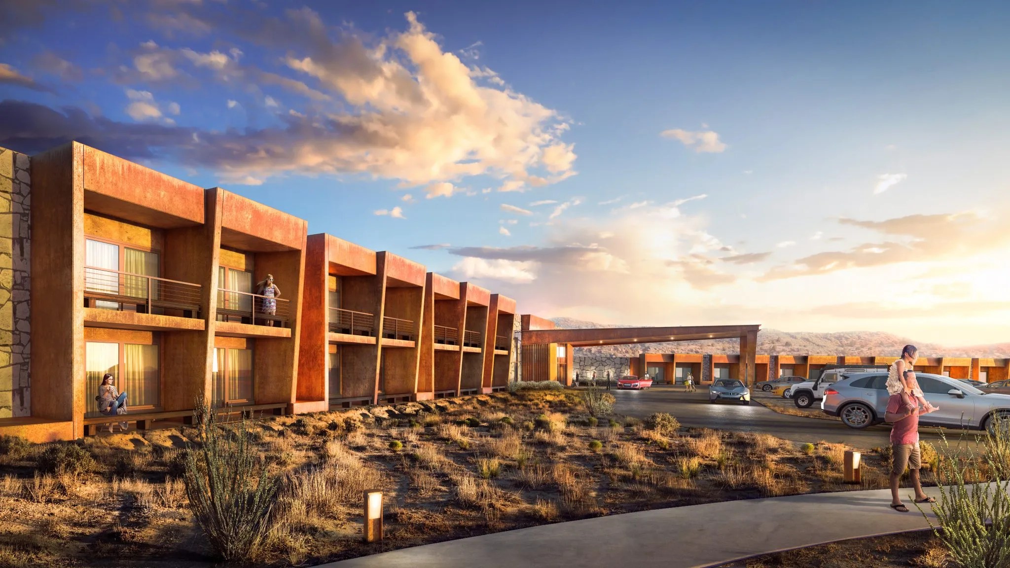 Shonto Hotel and Retail Center Merge Architectural Group