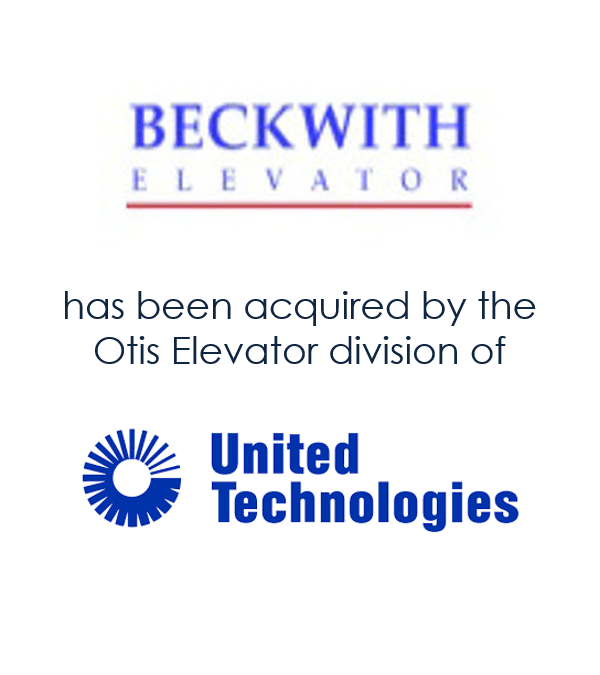 Beckwith Elevator has been acquired by the Otis Elevator division of
