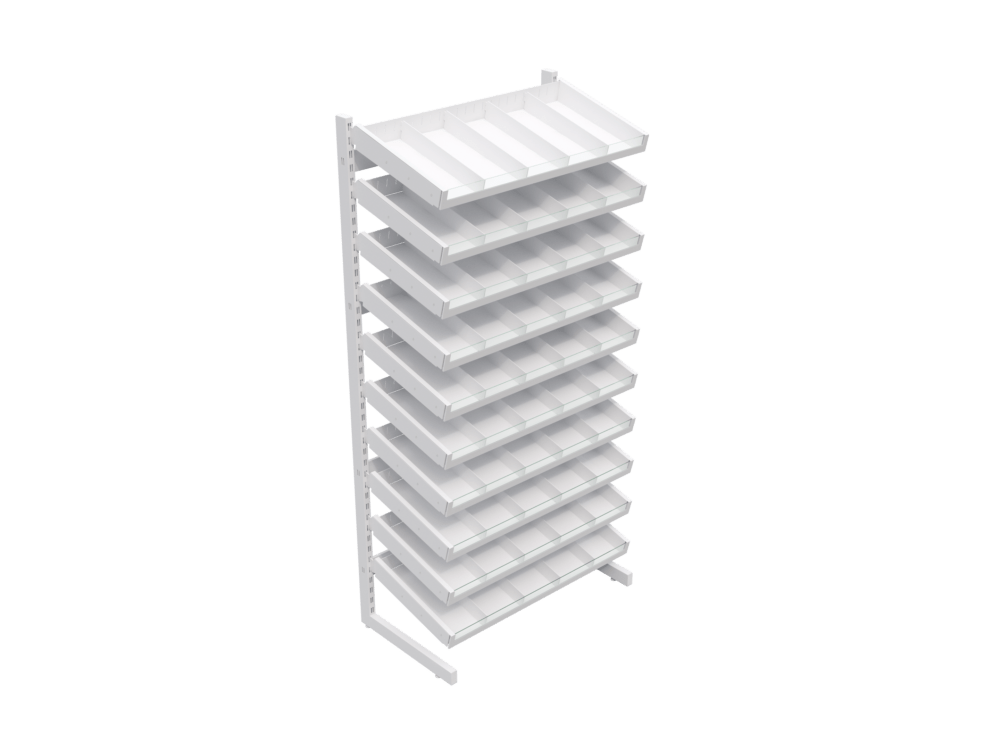MedicStorage shelf systems for hospital pharmacies Merianto Medical