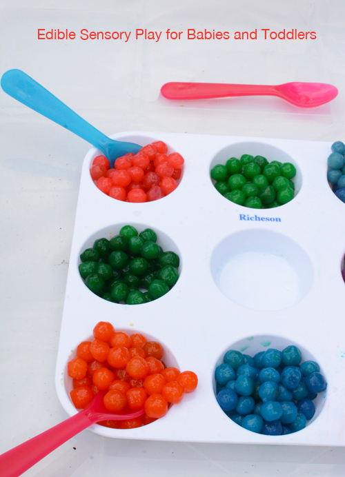 Edible Sensory Play for Babies and Toddlers Meri Cherry