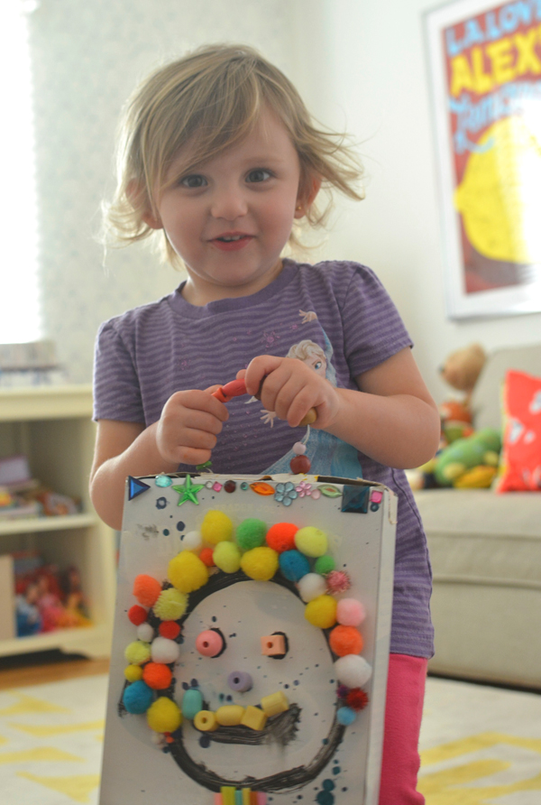 Make the best art from a cereal box! This is so cool!! Meri Cherry