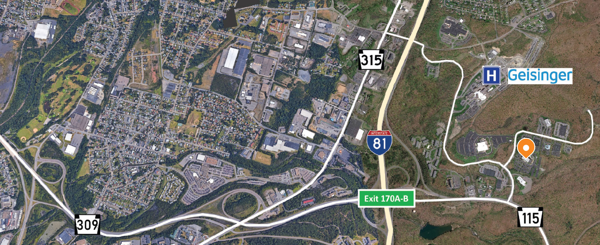 Location Maps 100 Baltimore Drive Plains Township, PA