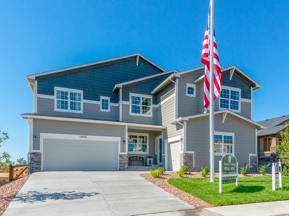New Homes from Reunion Homes from the Mid 400s at Meridian Ranch in