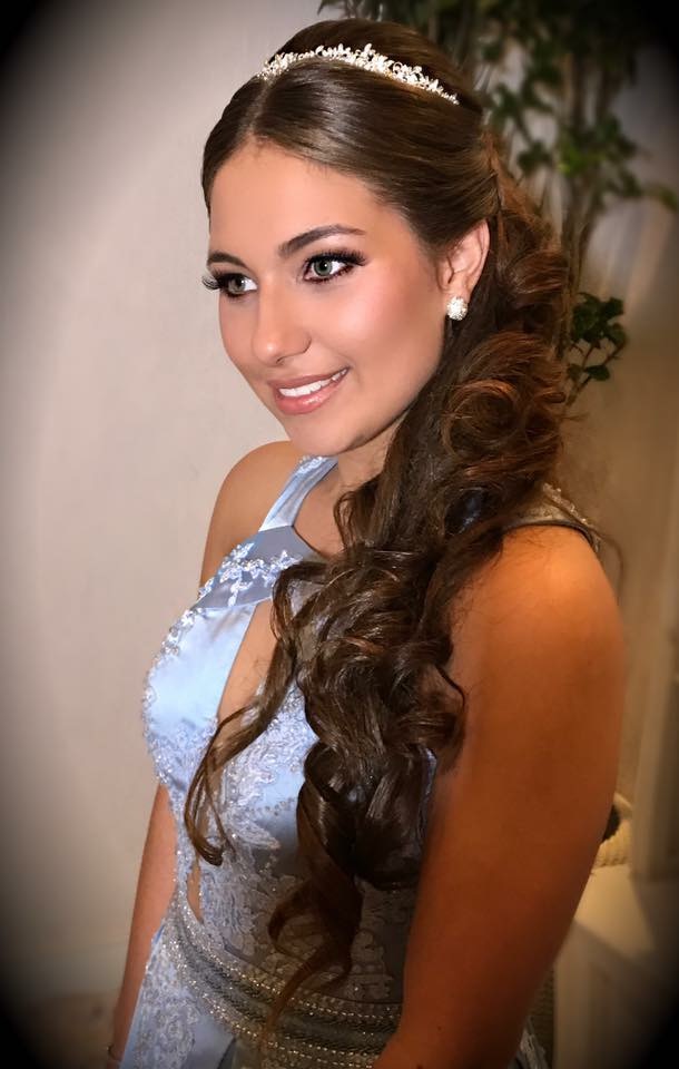 E Penteados Maquiagens Para Debutantes penteados simples