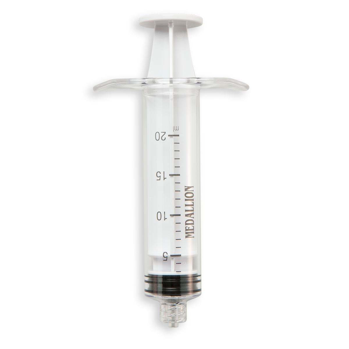 Merit's White 20mL Medallion Syringe Customizations Available
