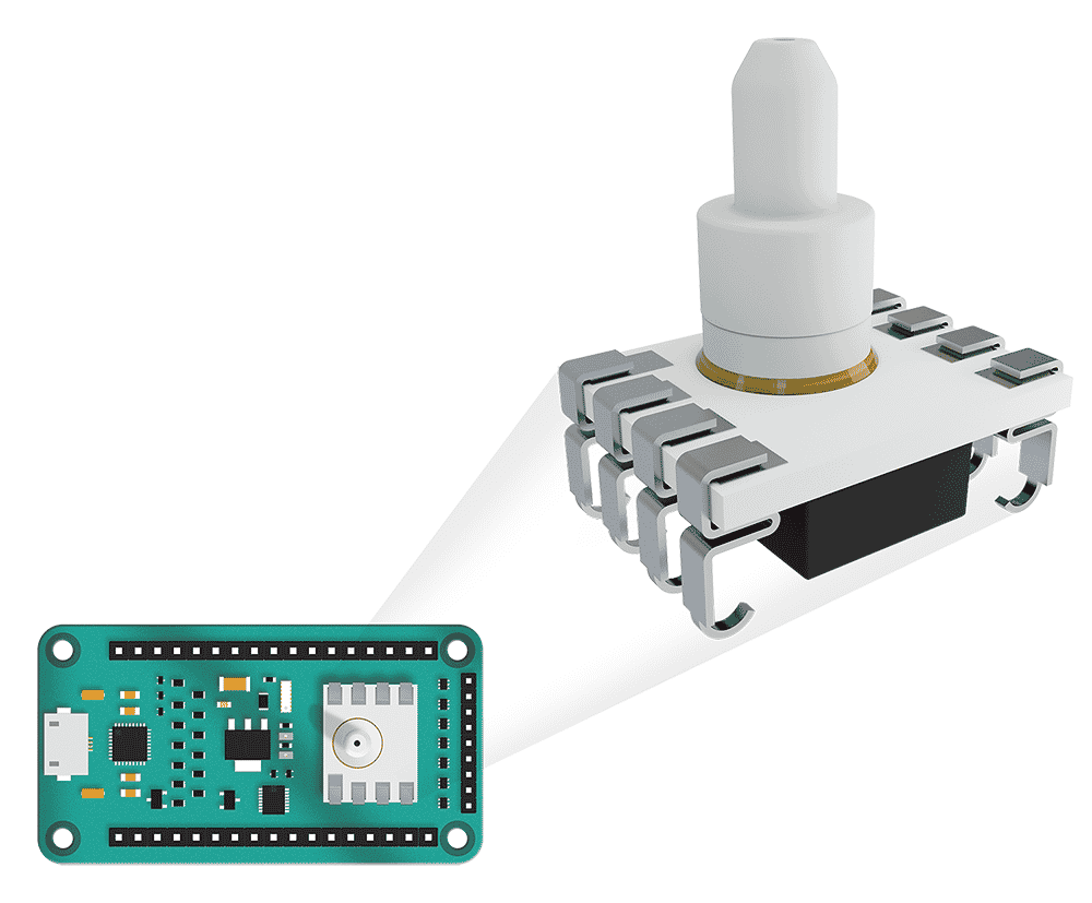 Analog & Digital Output Pressure Sensor for Wet Media HTS Series