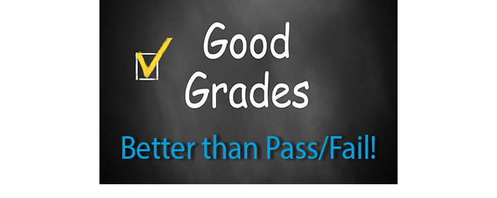 Good grades are better than Pass/Fail Merit Educational Consultants