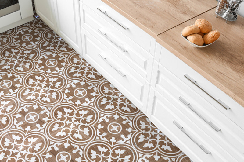 How to Achieve Modern Farmhouse Design with Tile Home feature