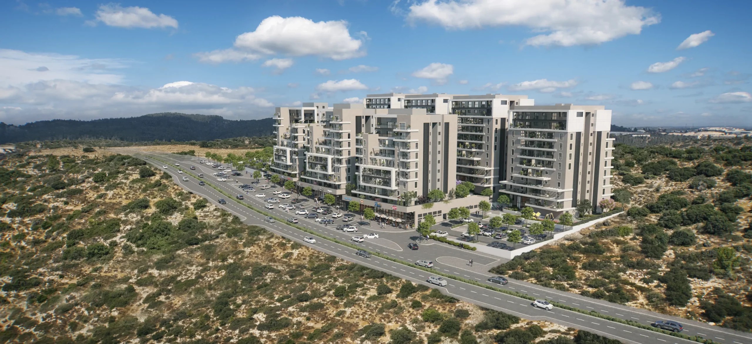 Rotshtein Heights is a new development of 1,200 apartments in Ramat