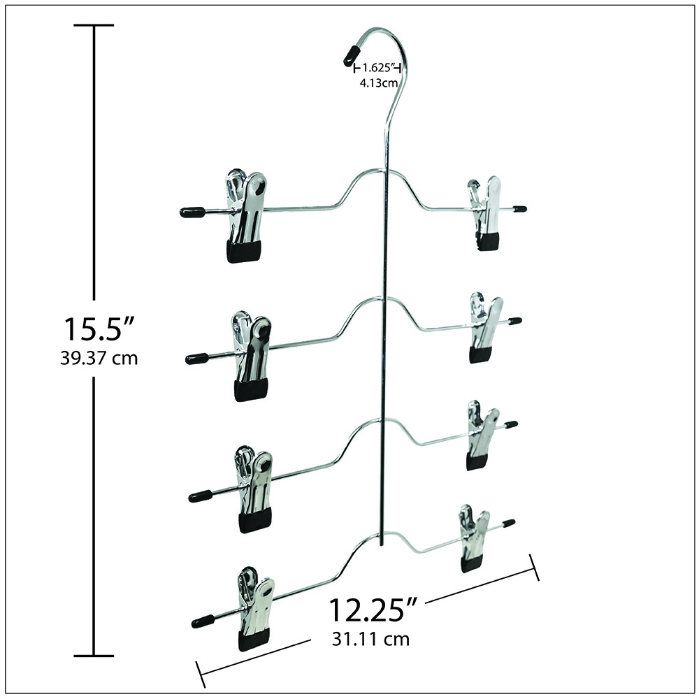 4 Tier Skirt Slack Hanger Rack Merrick Engineering