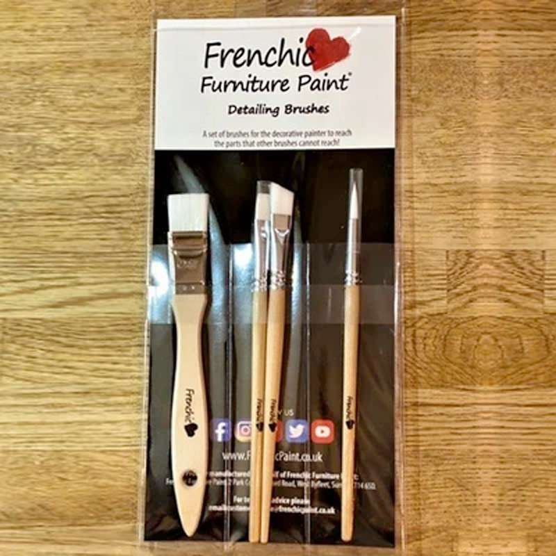 Frenchic Detailing Brushes Set Merricks Hardware