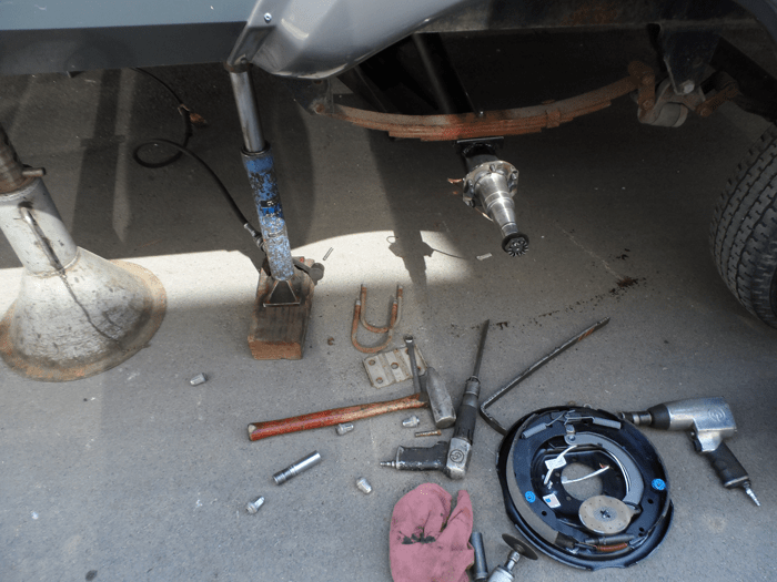 Trailer Axle Repairs in Des Moines, IA Frame Straightening