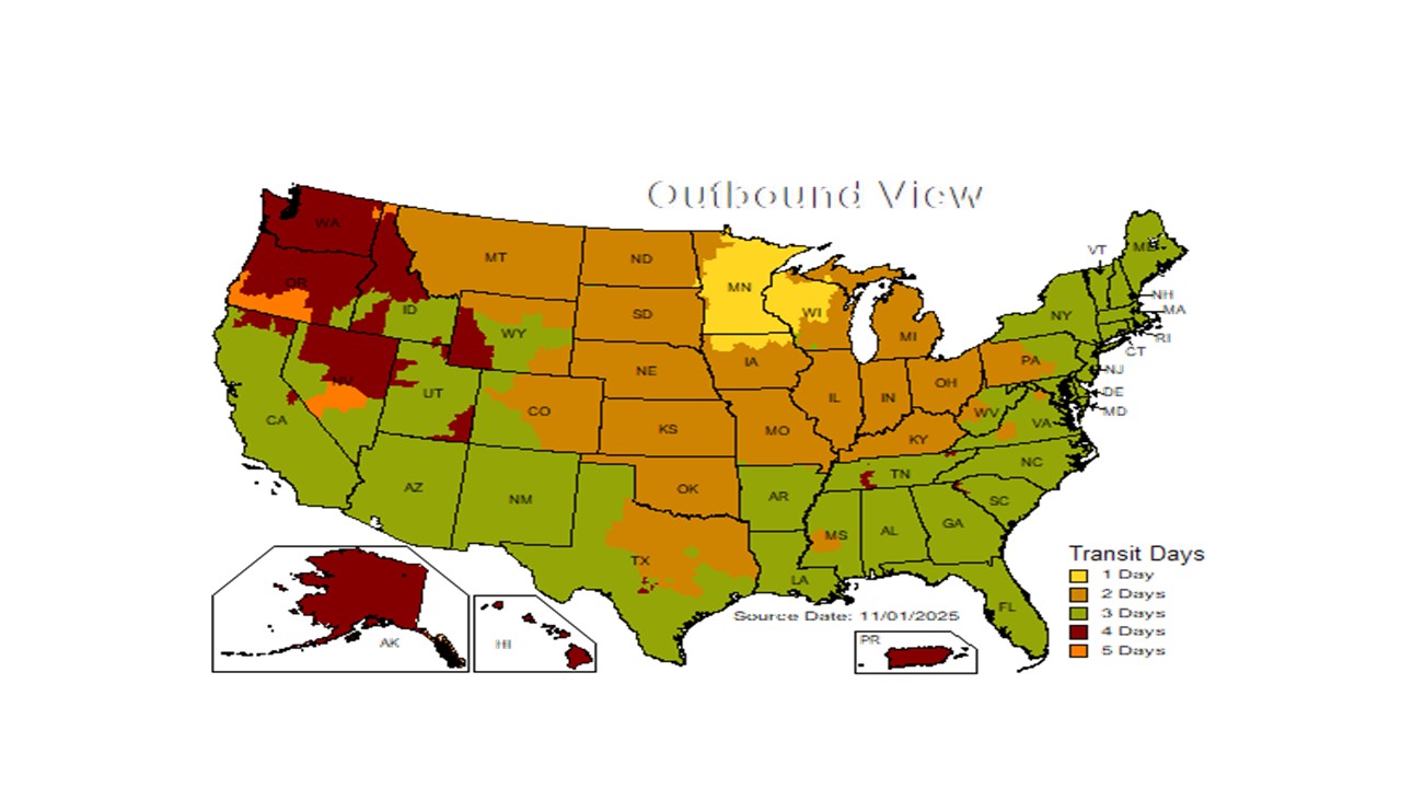 UPS Shipping Time Estimate Ordoro