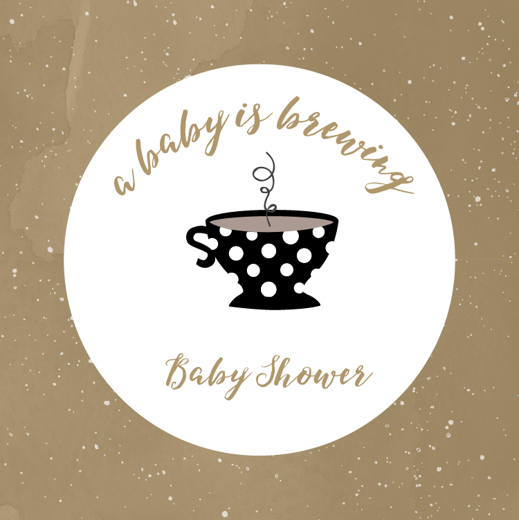 A Baby Is Brewing A Coffee & Tea Baby Shower — Merry + Grace Design Co.
