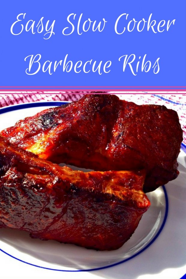 Easy Slow Cooker BBQ Ribs Merry About Town