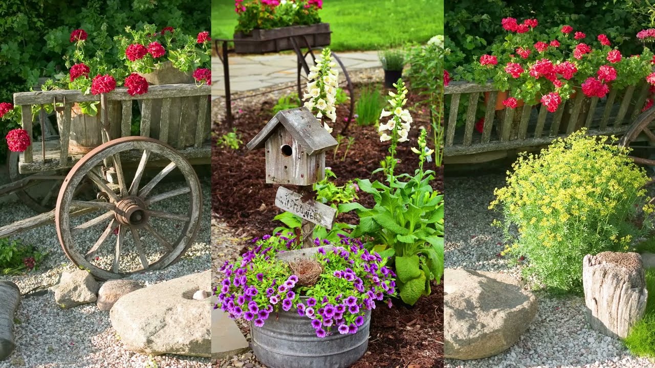 Rustic Garden Decorating Ideas MerryGardener