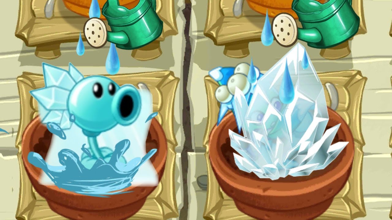 All Animation Ice Plants In Zen Garden Plants Vs Zombies 2