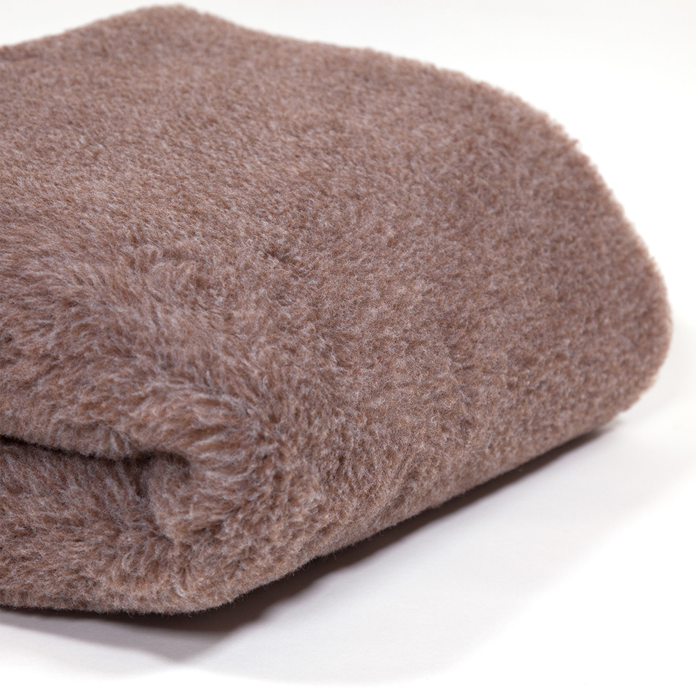 Luxury High Density Marbled Brindle Brown Vet Bed 48" x 48" (122cm x