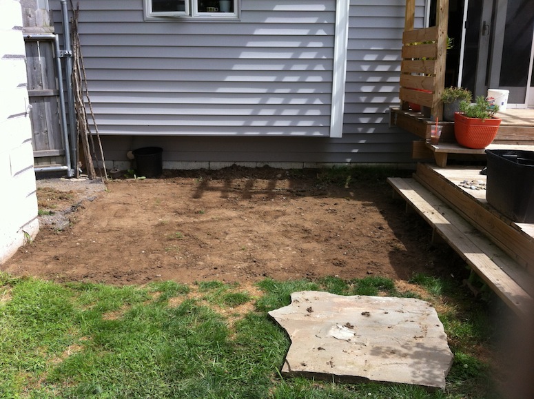 How to Build a Flagstone Patio in One Day merrypad