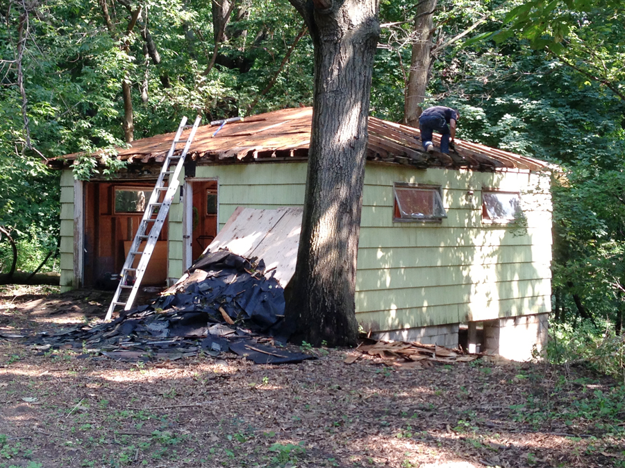 Reroofing Our Old Barn merrypad