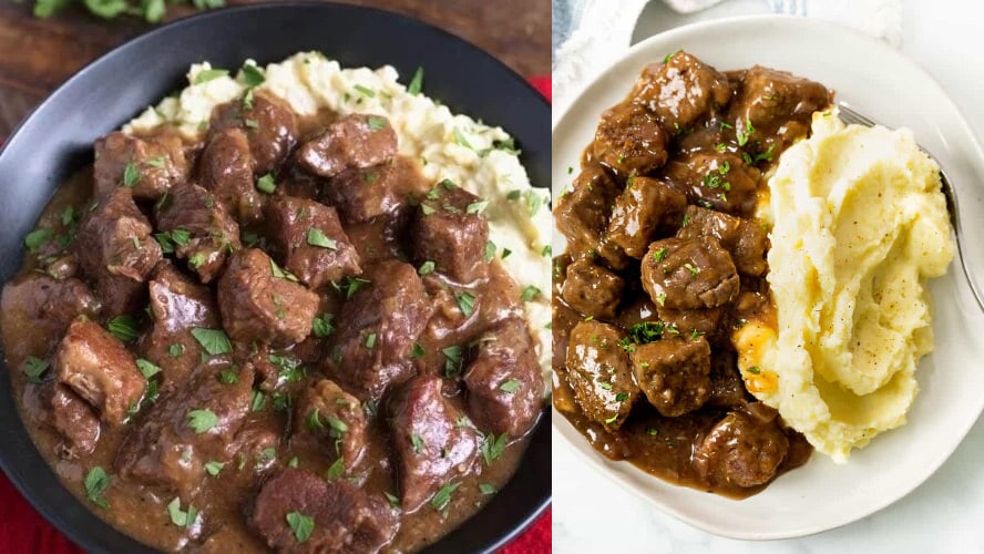 Mervs Pitchfork Fondue Menu