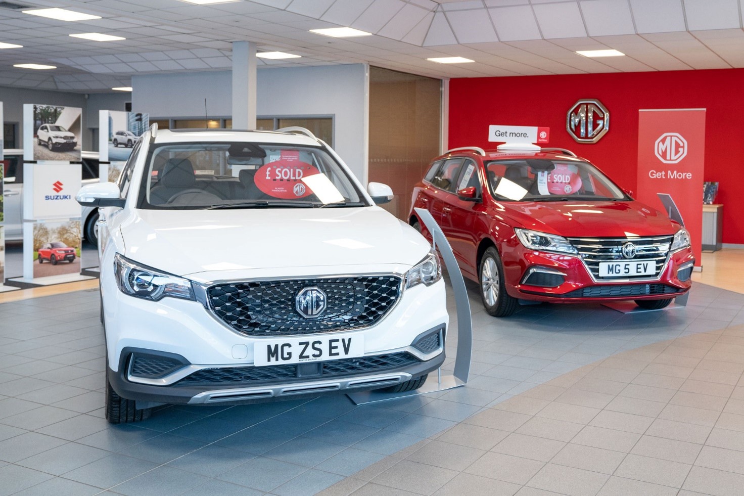 MERVYN STEWART MAKES FLYING START WITH MG FRANCHISE